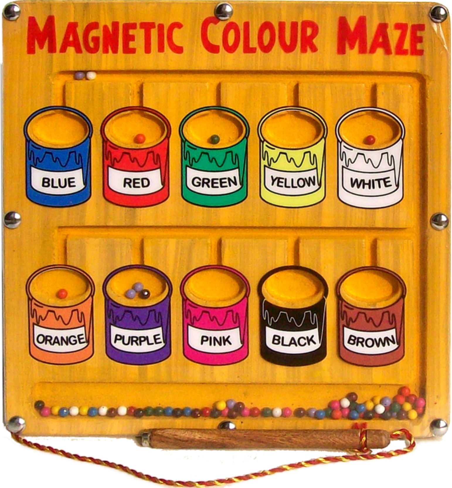 Magnetic Colour Maze to teach Color Recognition by MFM Toys