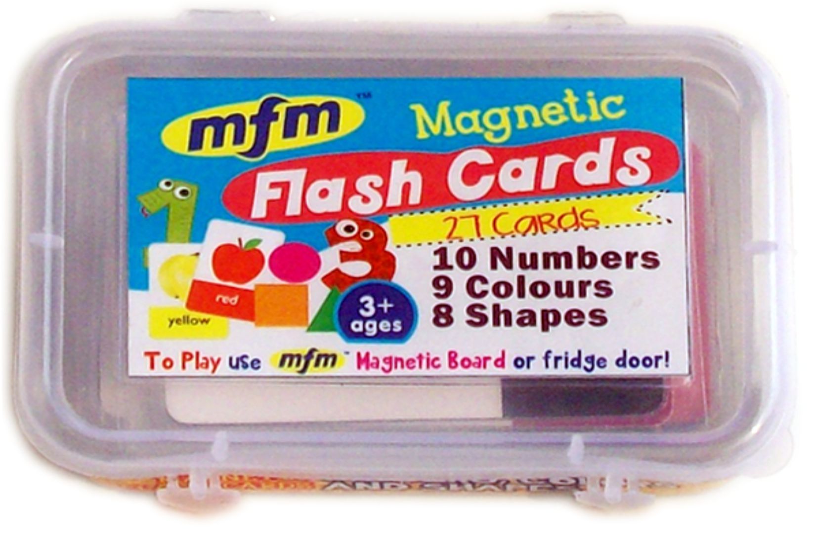 NUMBER SHAPES COLORS FLASHCARDS COLOURS by MFM TOYS INDIA